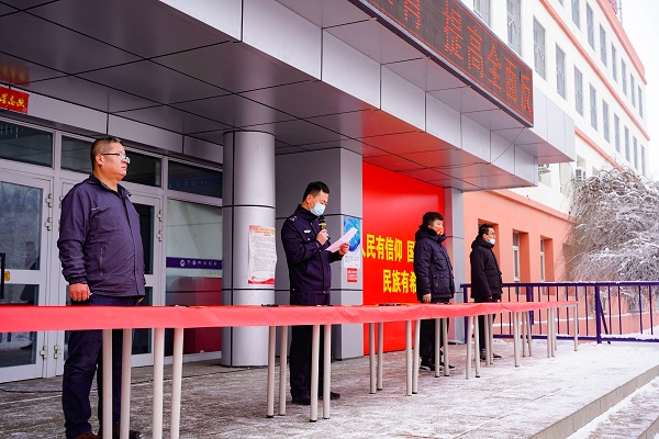 反恐宣传进校园 警校联动筑安全