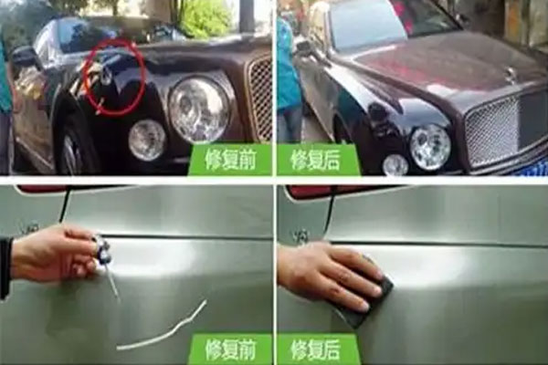 车子刮蹭一点漆面怎么处理