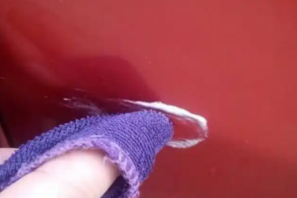车窗车膜划痕修复小绝招