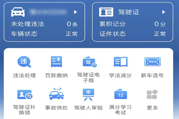 交管12123违章多久能查出来