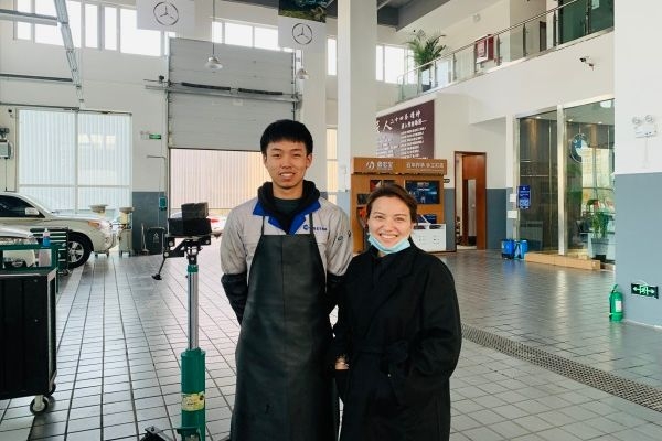 企业回访：成才路上 乌鲁木齐万通创就业指导中心一路相随